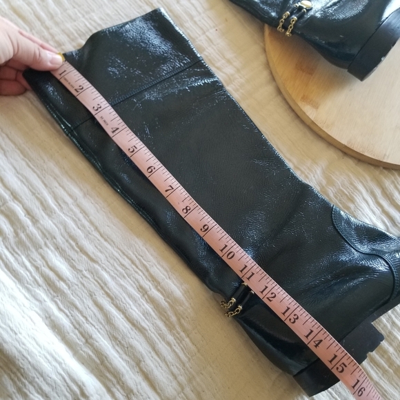 Marc Jacobs | Patent Leather Tall Riding Boots - Picture 6 of 7